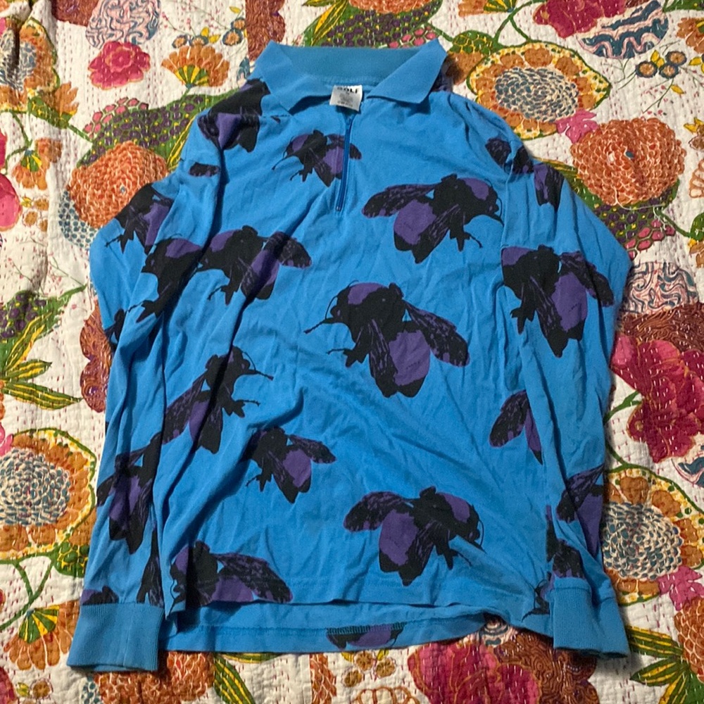 Golfwang y2k Indie Skater Streetwear Save The Bees Polo